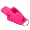 Referee Dolphin Whistle Sturdy Durable Resounding Crisp Portable Sound Whistle for CompetitionsRose
