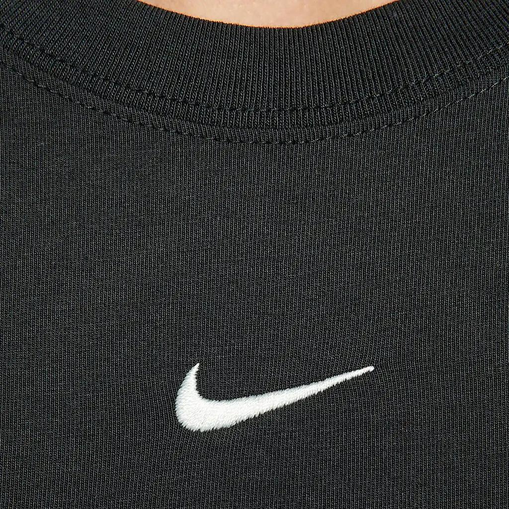 Nike Sportswear Fashion Minimalist Stylish Trendy Short Sleeve T-Shirt Women Tops Black HF9539-011