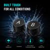 Motorcycle TPMS, Bluetooth 5.0 APP Real-Time Pressure & Temperature Alarm, IP67 Waterproof for Motorbike Scooter ATV
