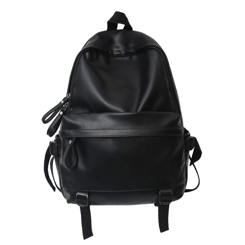 

Мужской и женский рюкзак большой вместимости из искусственной кожи в студенческом стиле