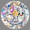 50 Plaster Statues Personality Ins Style Art David Decorative Water Cup Suitcase Skateboard Graffiti Stickers