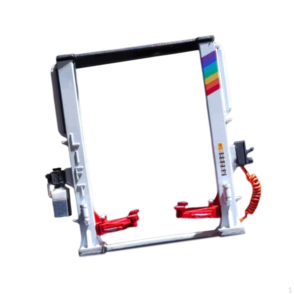 1/64 Scale Model Car Lift, Decorative And Creative Diorama, Lift for Garage Children