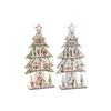 Wooden Christmas Tree - DKD Home Decor - 49x49x41 Cm - Blue, Red and Green - 5 Kg - Seasonal Decoration