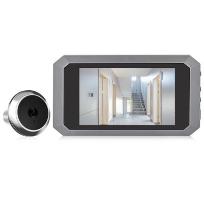 3,97-Zoll-Gucklochkamera für Wohnungstür, 2 MP LCD Digitaler Gucklochbetrachter, 120 Grad Farbe