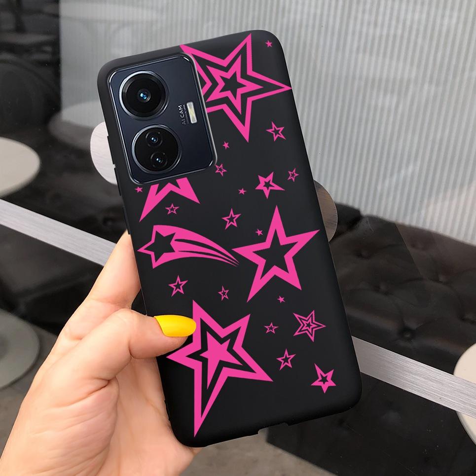 Cute Animal Cartoon Case For Vivo Y55 4G 5G Cases Luxury Silicone Cover For Vivo Y75 4G 5G Fundas Silicone Cool Style Bumper