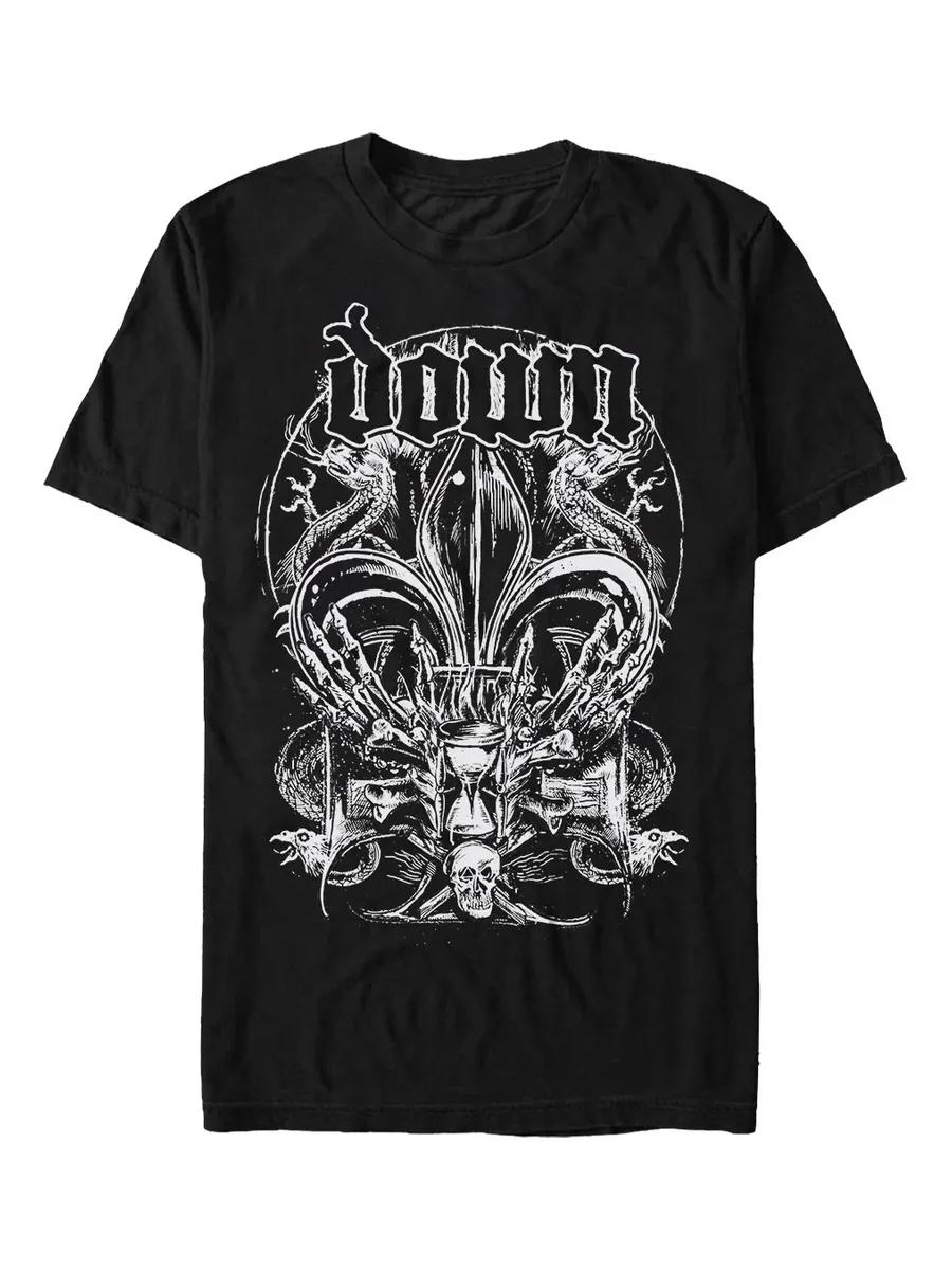 

Men s Down Graphic T-Shirt, 100% Cotton Crew Neck Short Sleeve Tee, Casual Summer Top for Daily Wear and Gift 2XL