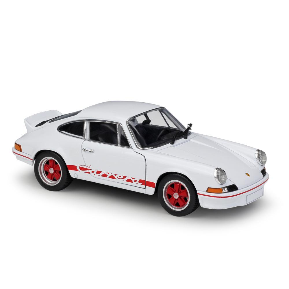 

Welly 1/24 Porsche 911 CARRERA RS 2.7 Сплав Масштабная Модель Автомобиля Литой Металл Статическая Коллекция Детская Игрушечная Машина Транспортные Средства Подарок белый