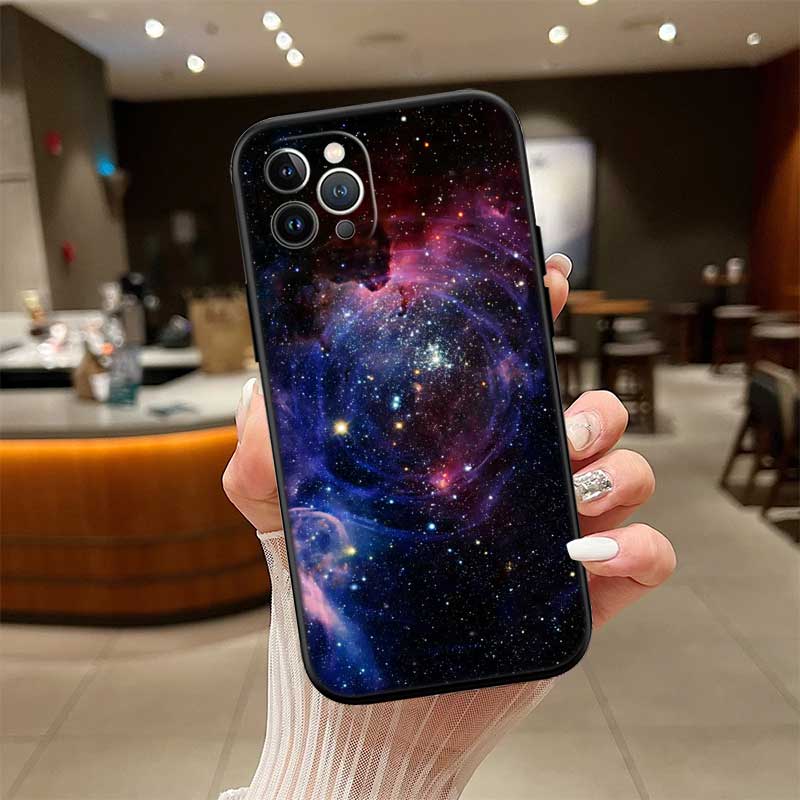 UP43 Purple Space Star New High-End Shell Phone Case for Redmi Note 13 14 Pro+ Plus A3 A3X 13X 13C 13R 14S 14C 14R
