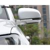 For Jeep Compass 2017-2024 2025 Chrome Side View Rearview Mirror Strip Molding Trim Sticker Exterior Accessories Car Styling