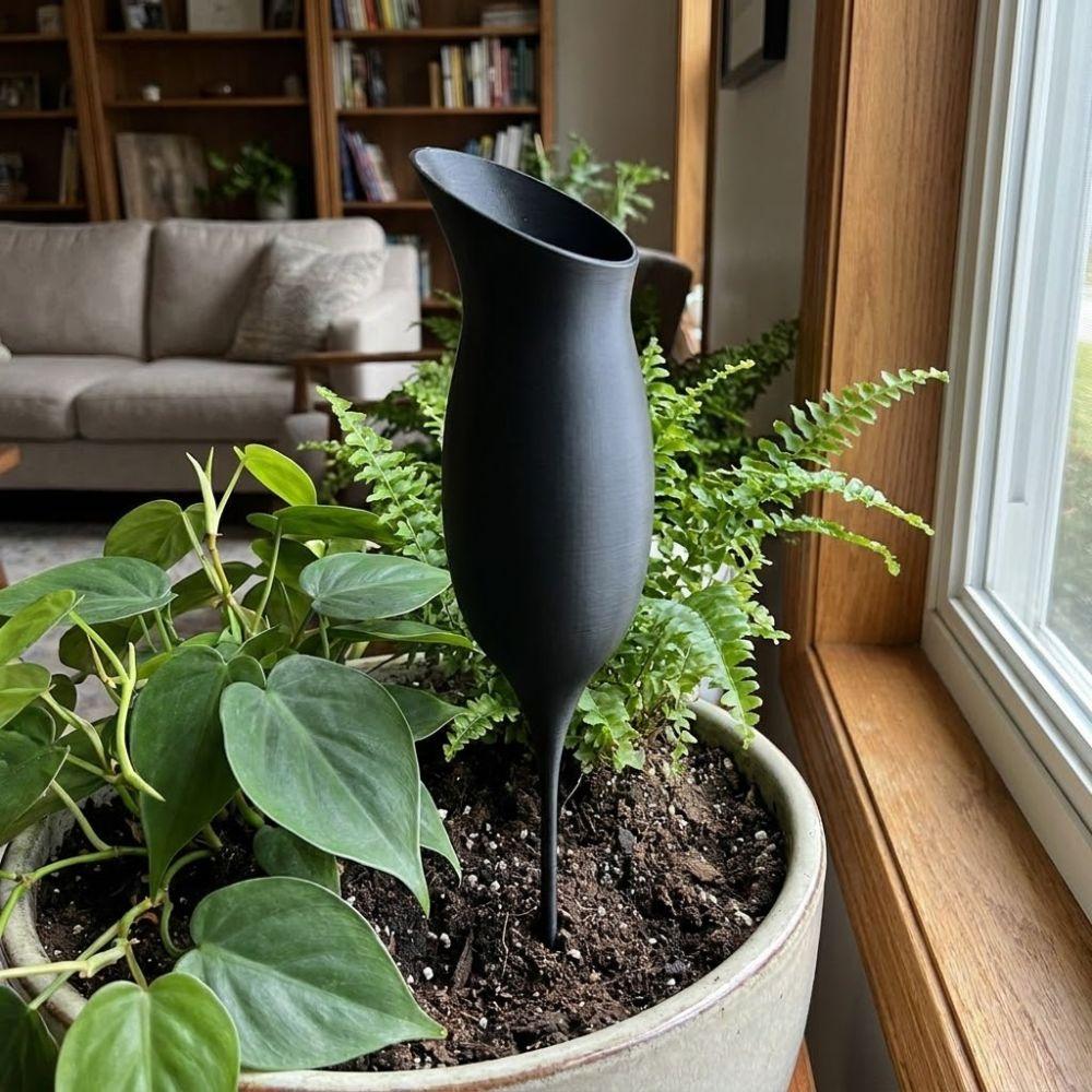 Plastic Self-Watering Device Planter Insert Deep Root Irrigation Automatic Watering Spike Long Thin Spout Watering System