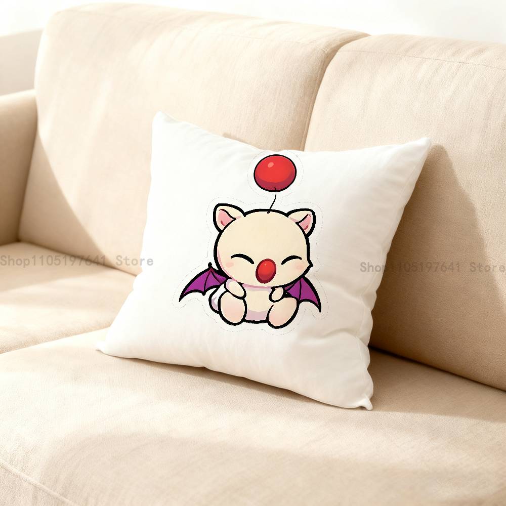 Moogles F-Final Fantasy Vivis Kissenbezug Für Sofa Dekor Auto Büro Raum Druck Kissenbezug Dekorationen und Schutz