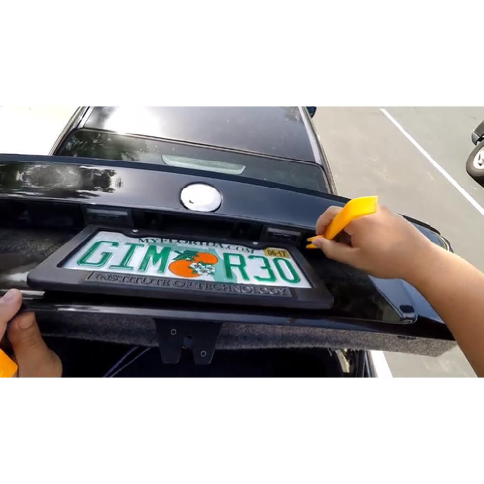 Weiße 18-SMD LED Kennzeichenleuchten für 04-06 BMW E46 LCI 325Ci 330Ci M3 Coupe