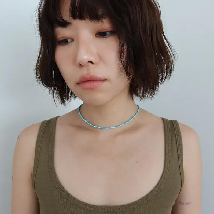 Tiny Turquoise Necklace