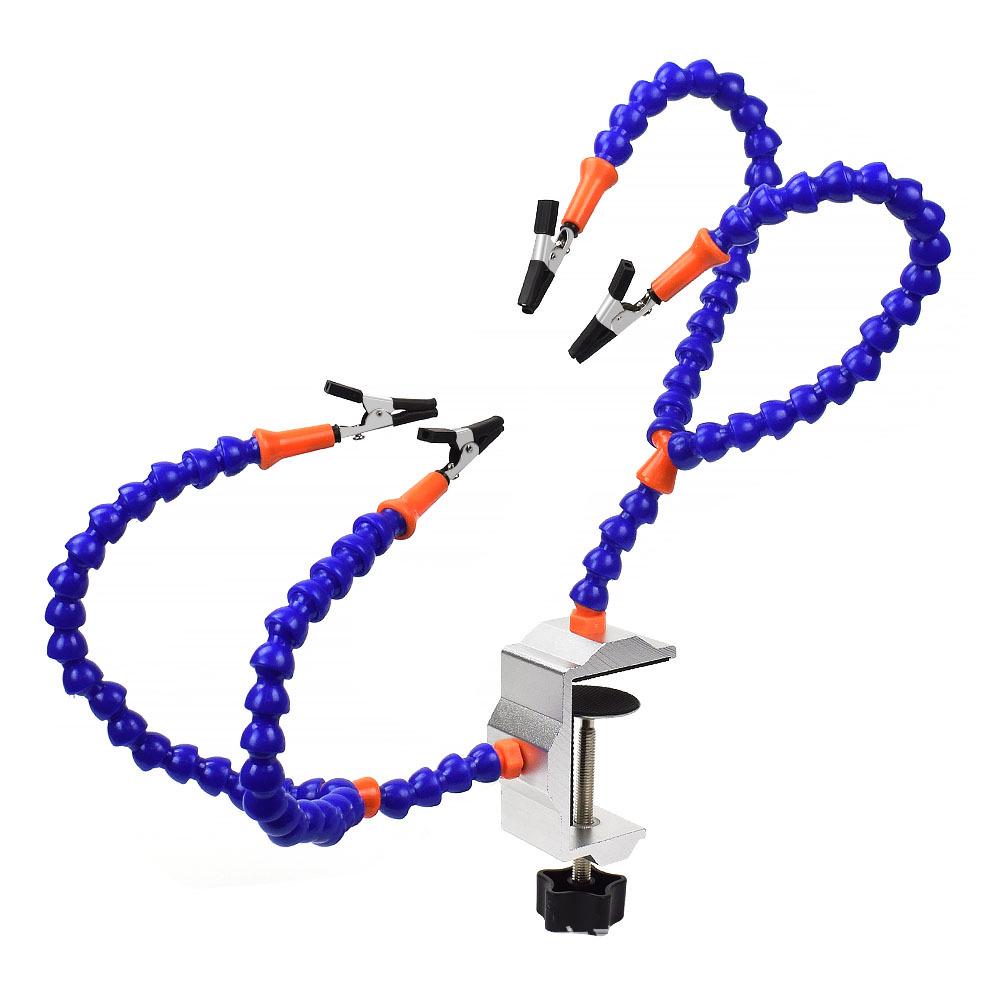 Cross-border Four-Claw Soldering Station: Multifunctional Hose Base for Model Airplane Repair