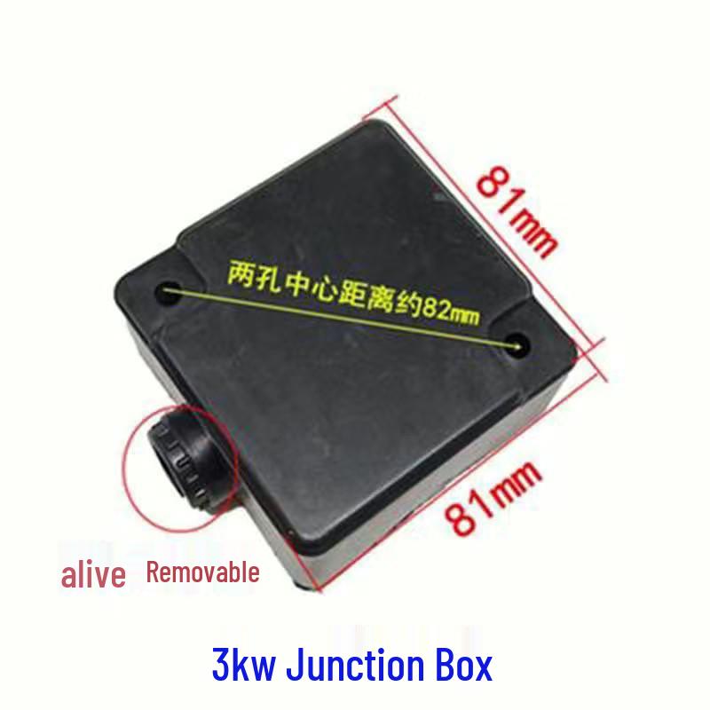 

Single-Phase Motor Dual Capacitor Junction Box with Square Cover
