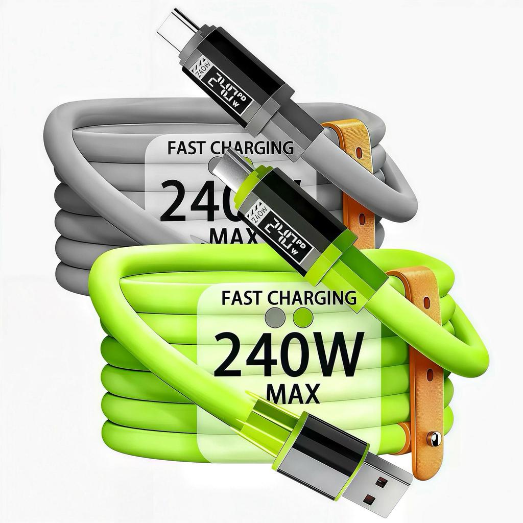 240W Super Fast Charging USB with E-marker Chip for Apple, Huawei, Samsung, Xiaomi, Honor Tablets
