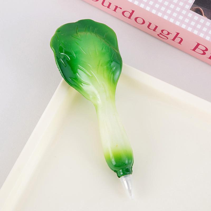 Sevimli Karikatür Meyve Sebze Şekilli Kalem Yaratıcı Okul Ofis Jel Kalemler Hediye Malzemeleri Kırtasiye