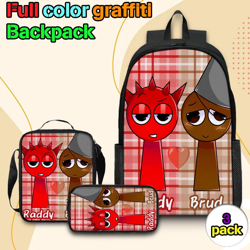 Rhythmus Box Rucksack Grundschultasche Leichte Lastenreduzierung Kinderrucksack Umhängetasche