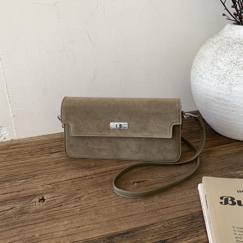 Premium sense bag women's 2025 new trendy niche armpit bag going out to work commuting single shoulder crossbody small square bag