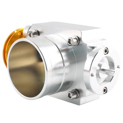 Billet Performance  Universal 70MM Throttle Body  High Flow Intake Manifold Silver