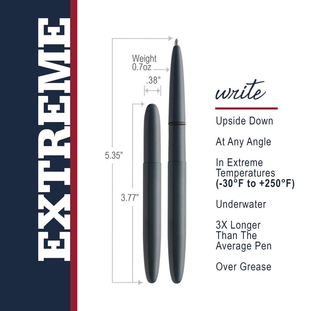 Fisher Space Pen Cerakote 400 Series Bullet Pen In Elite Navy Blue Gift Boxed Finish,