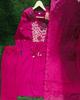 Women Indian Pakistani Kurta Pant Dupatta Set Bollywood Top Tunic Kurti Salwar Kameez Dress