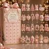 Dekorace odpočítávání do svátku Heritage Akrylový adventní kalendář, Dekorativní závěsná ozdoba, Odolný lehký zahradní blind box pro domácí ložnici a