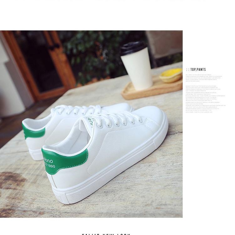 Summer Small White Shoes Female Students Lace-up Board Shoes Flat Sports Casual Women's Shoes 6608