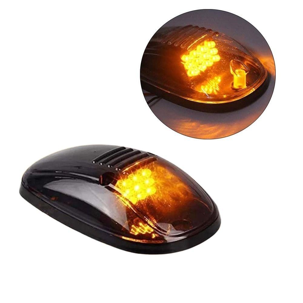 Waterproof No Drill Car Cab Lights Amber Truck Cab Lights for Trucks/Cars/SUV Cars Accessories