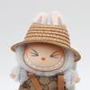 Only Hat Labubu Empty Straw Hat Pastoral Style Doll Accessories Hat Spring Summer Outing