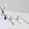 Candle Snuffer with Bell HornCandle Snuffer Extinguisher With Long Handle Wick Flame Snuffer For Putting Out Candle Flame