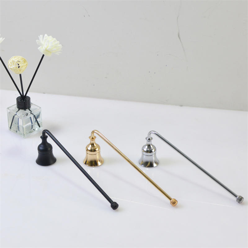 Candle Snuffer with Bell HornCandle Snuffer Extinguisher With Long Handle Wick Flame Snuffer For Putting Out Candle Flame