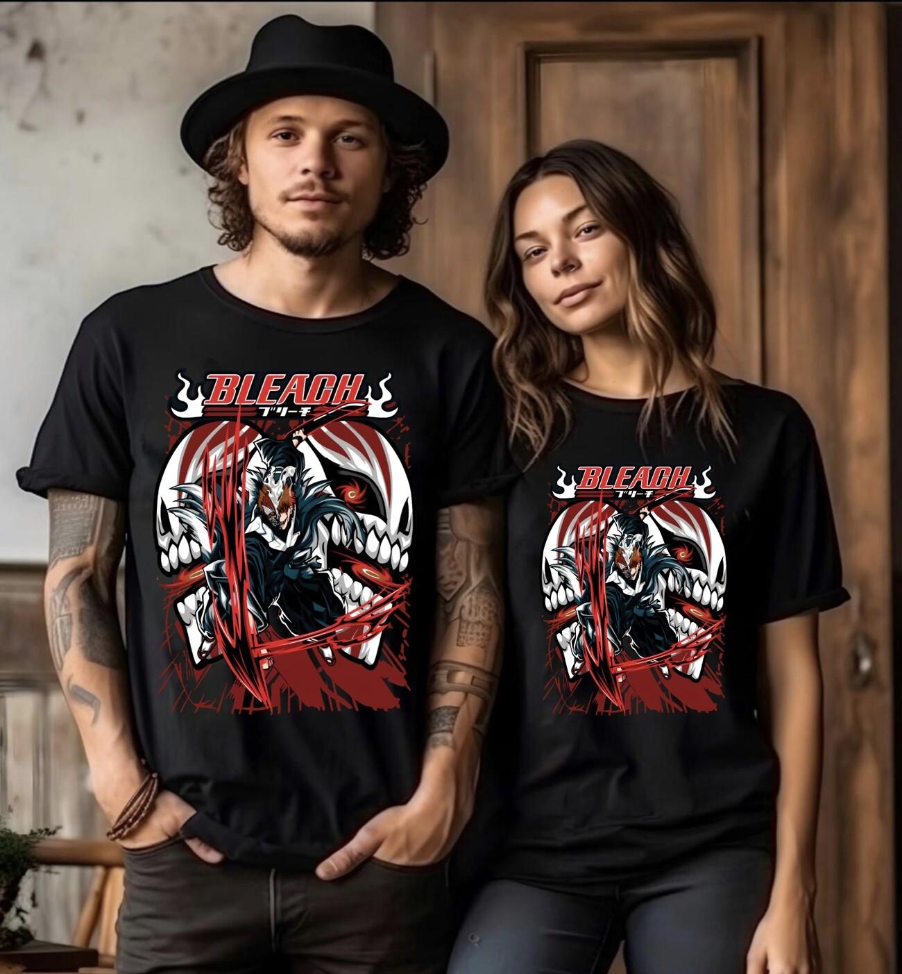 

Bleach Ichigo Kurosaki Manga Strip Anime Unisex Tshirt T-Shirt Mens Womens Tees Top Tee ALL SIZES S