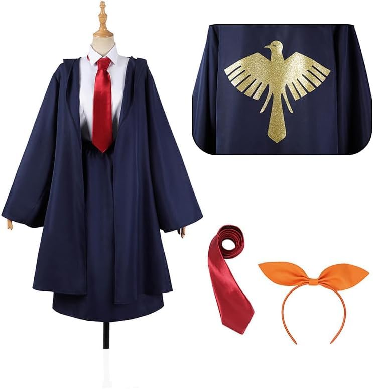 [COSSA] Mashle Lemon Cosplay Costume with Wig, Uniform, Transformation, School Festival, Cultural Festival, Halloween (Lemon Irvine + Wig, Size M)