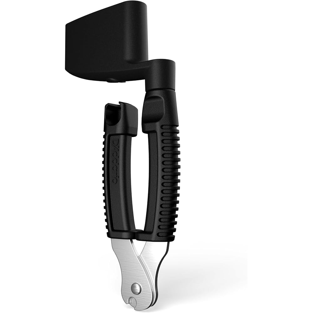 D'Addario String Winder for Bass with Pin Puller/Cutter Function Bass Pro-Winder DP0002B [Authent...