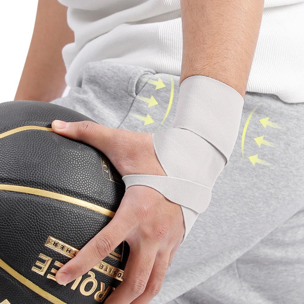 

Tendinitis Badminton Wrist Guard High Elastic Wrist Protectors Band Outdoor сірий