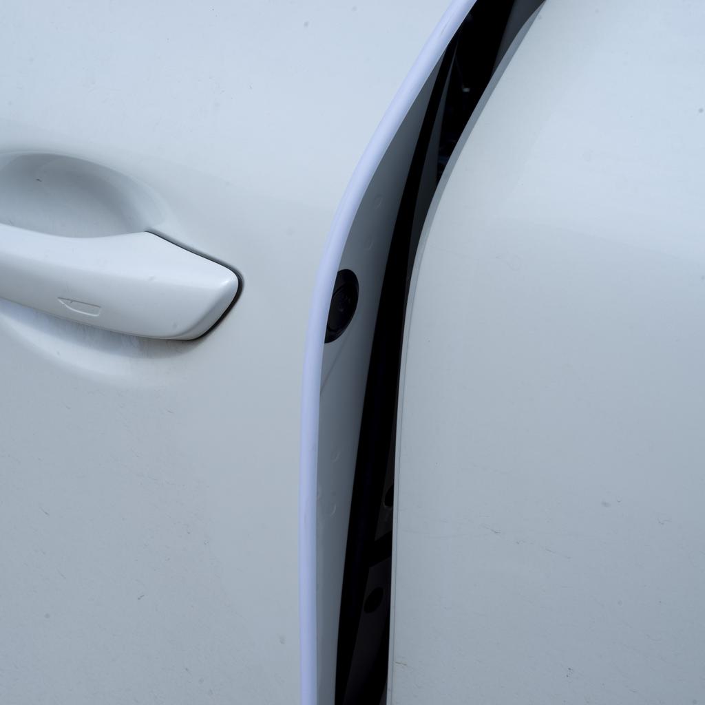 Protective Strip for Car Door Edge 5M PVC - Soundproofing and Sealing White