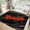 The Clash Design Crystal Velvet Carpet Cozy Non?Slip Printed Rug For Bedroom Living Room Entrance
