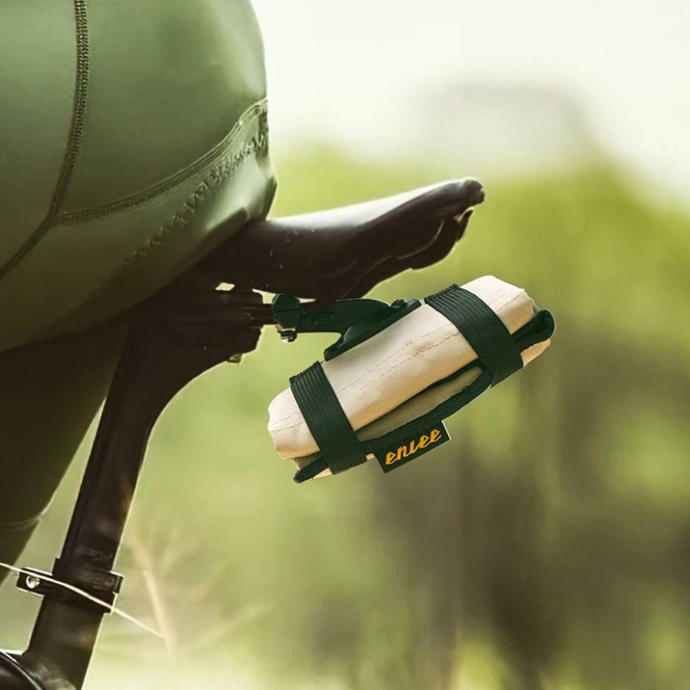 Waterproof Portable Storage Mini Bicycle Storage Bag Saddle Bag Snap On Repair Kit  Mountain  Bike