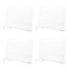 Closet Shelf Divider PET Transparent Purse Closet Organized Closet Shelf Separator for Wardrobes Books Shelves