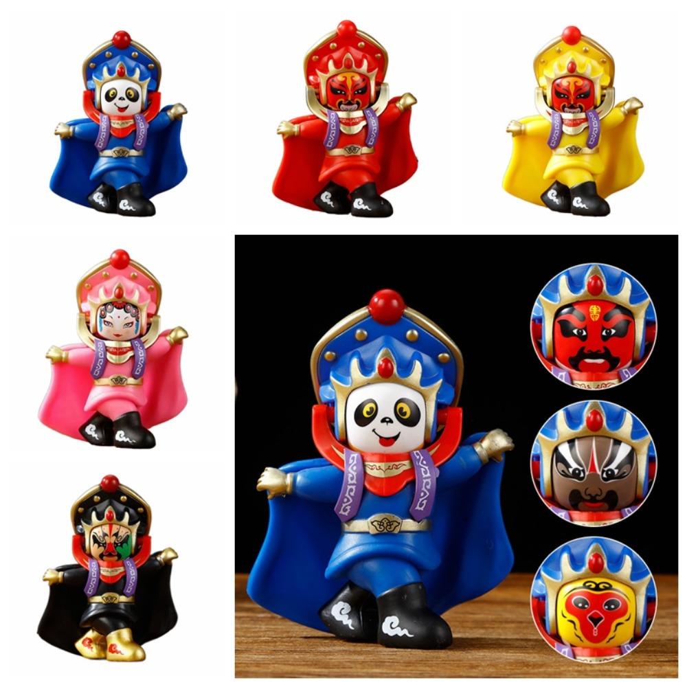 

Игрушка для смены лица, меняющая лицо, Сычуаньская опера, игрушка для макияжа лица, подарки на день рождения для друзей жёлтый