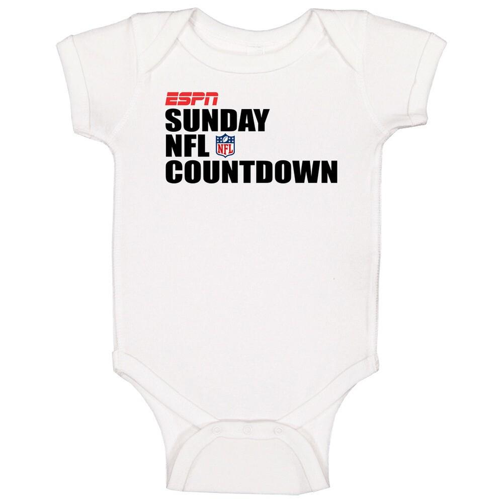 

Espn Sunday Football Countdown Sports Fan Baby One Piece M