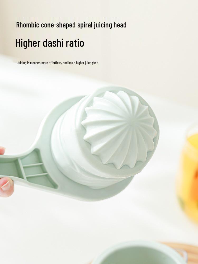 Manual Citrus & Vegetable Juicer with Spiral Extrusion and Separator