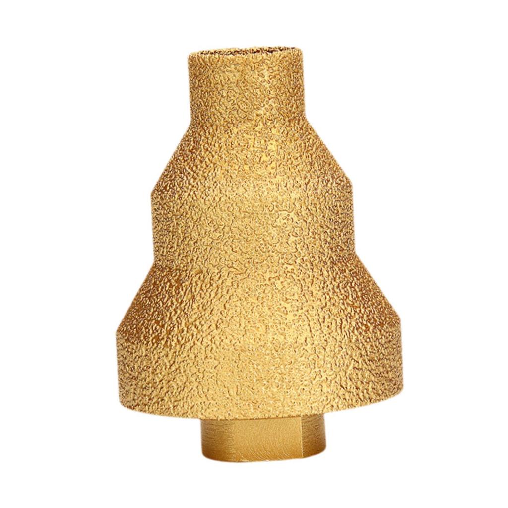 Diamond Step Chamfer Drill Bit Practical Diamond Milling Bit Multifunction Hole Trimming for Marble Glass Porcelain Tiles