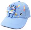 ROBOT 3D BLUE BASEBALL CAP YO! 50/54 Ł031K