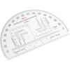 Map Reading Ruler Protractor Military Protractor Coordinate Scale for Topographical Map Reading and Land Navigation