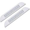 Raycharm 10" RV & Marine Boat LED Awning Porch Utility Light Fixture, 40° Down Angle Beam, 6000K Cool-White, 12V/24V DC, High Light-Output Low
