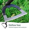 Shovel-shaped Hollow Hoe Weeding Rake Labor-saving Gardening Loosening Soil With Hoe Tools For D9B7