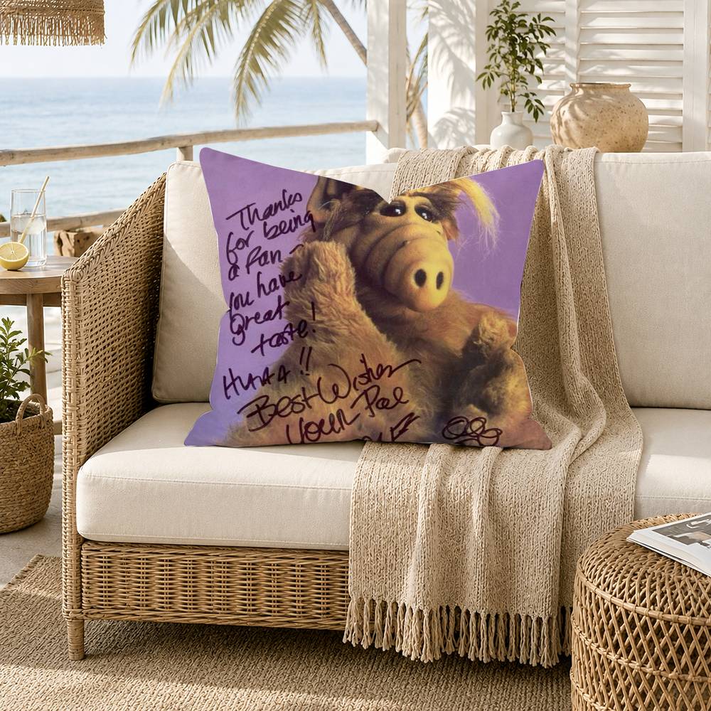 TV Series Alf Pillow Case for Sofa Living Room Home office Decor Protective Cover