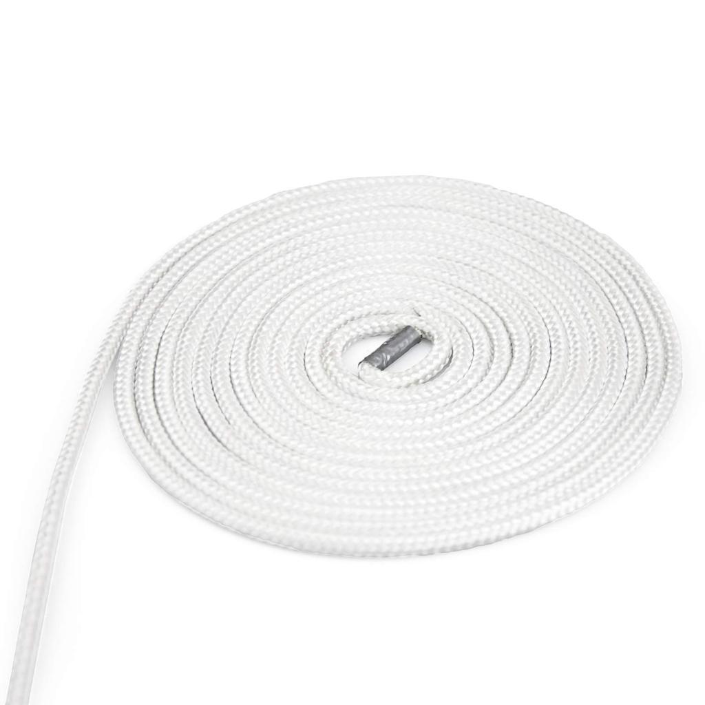 DQ-PP POLYPROPYLENSEIL - 2mm - 200m - Weiss - Traglast bis 82 Flechtleine Textilseil Schnur Rope Kordel Kunststoffseil geflochten